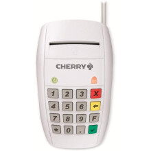 Cherry ST-2100 Contact Smart Card Terminal Wit USB Chipkaartlezer - ST-2100UG