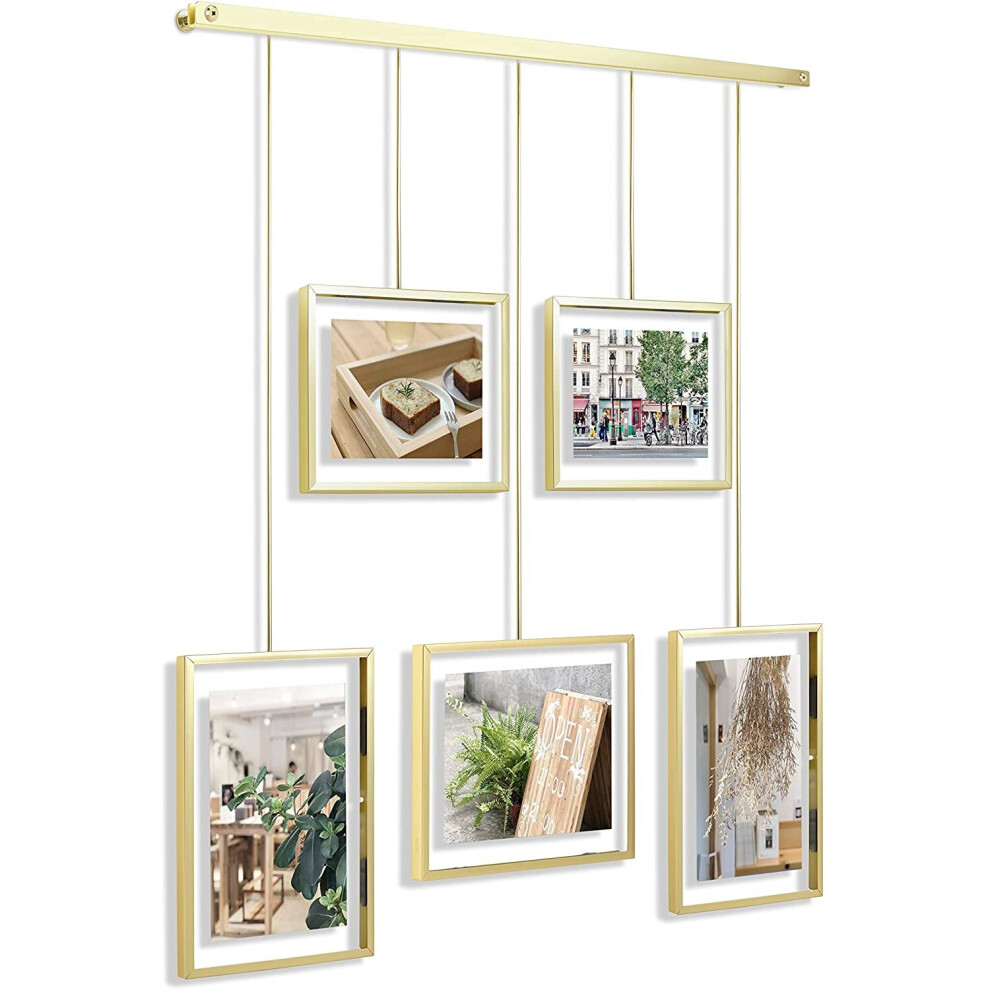 Umbra Photo Frames, Matte Brass, normal