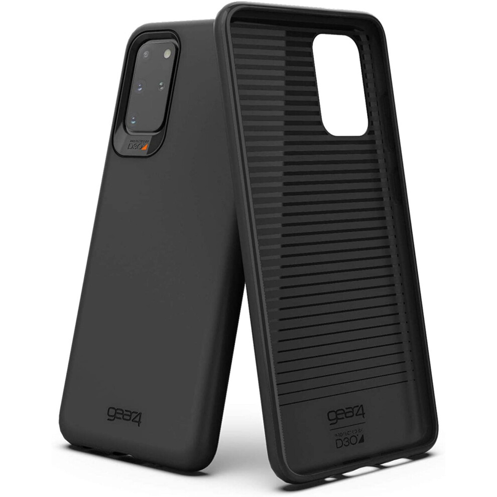 Photos - Case GEAR4 Holborn Designed for Samsung Galaxy S20+ , Advanced Impact Protection by D3O - Black 
