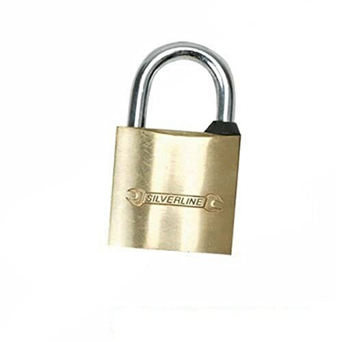 Silverline Silverline MSS05 Solid Brass Padlock 60mm
