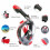 Snorkel Mask, Full face Snorkelling Mask with Glasses Support 9