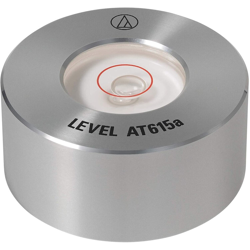 Audio Technica AT615a Precision Aluminum Turntable Bubble Level Aluminum (Silver)