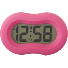 Acctim 15110 Vierra Alarm Clock, Hot Pink