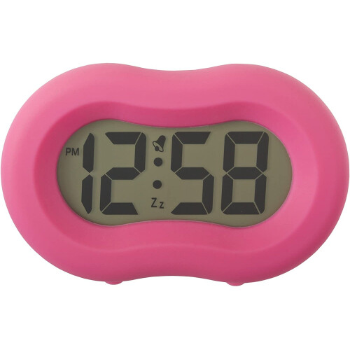 Acctim Acctim 15110 Vierra Alarm Clock, Hot Pink