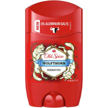 Old Spice Wolfthorn Deodorant Stick, Deodorant Stick Without Aluminium for Men, Men's Deodorant with Long-lasting Fragrance, 50 ml