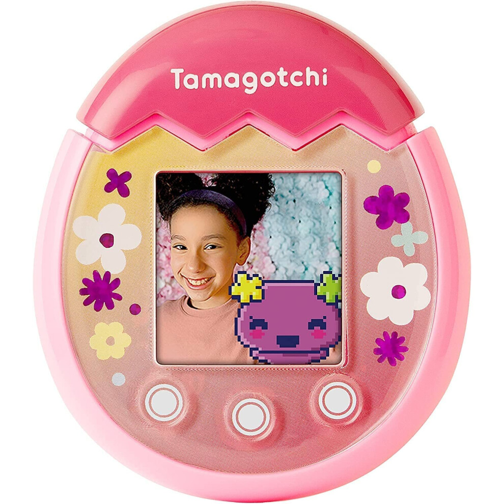 TAMAGOTCHI 42901UK Tamogotchi Pix Virtual Pet, Pink