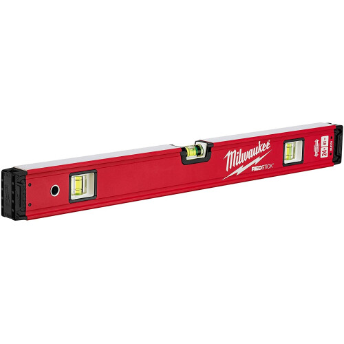 Milwaukee Milwaukee 4932459062 932459062 Redstick Backbone Level 60cm, Red/Black