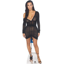Star Cutouts Ltd CS639 Kim Kardashian Life Size Cardboard Cut Out, Multi-Colour 160 x 48 x 160 cm