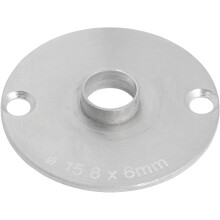 Trend GB158 Steel Guide Bush 158mm For Use With Dovetail Jig, White, 7.0 mm*77.0 mm*125.0 mm