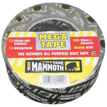 Everbuild Mammoth Mega All Purpose Duct Tape, Yellow, 50 mm x 50 m