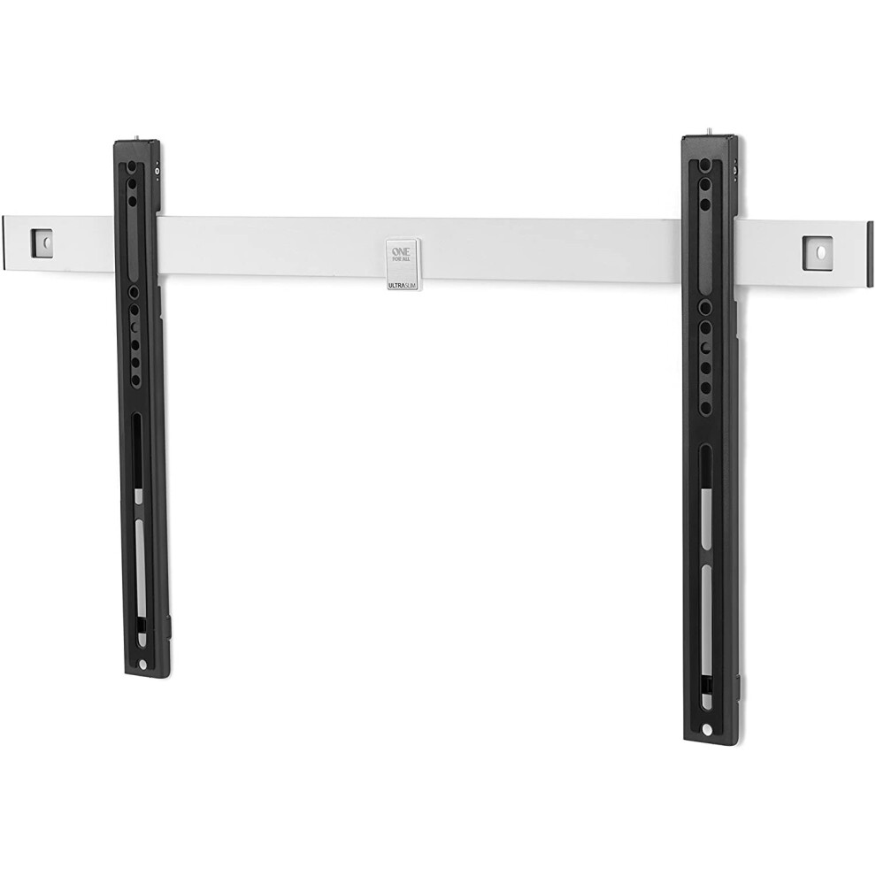One For All Ultra Slim TV Wall Bracket Mount – Screen size 32-90 Inch - For All types of TVs (LED LCD Plasma) – Max Weight 80kgs – VESA 100x100