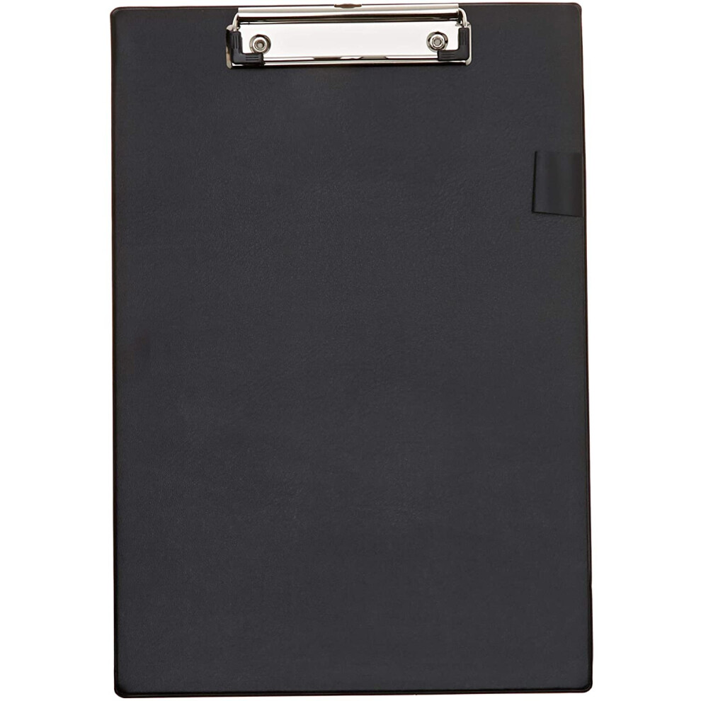 5 Star Office 5 Star Standard Clipboard With Pvc Cover Foolscap Black