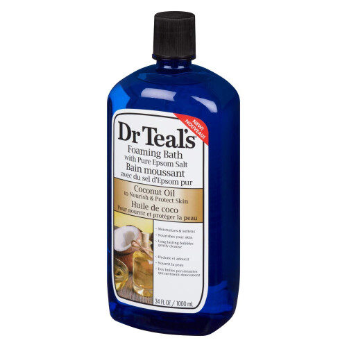 Dr Teal's Coconut Oil Foaming Bath, 34 Ounce 2