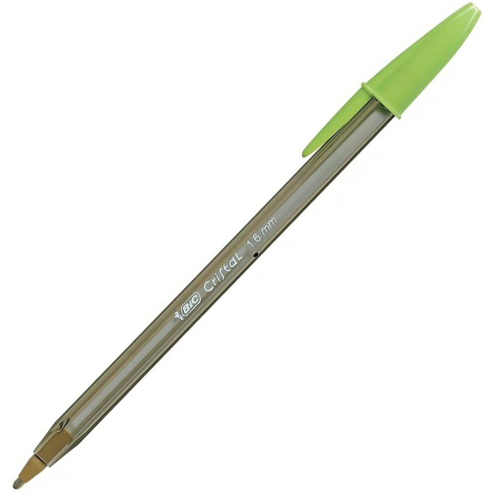 Bic Cristal Fun Ball Pen – Lime Green