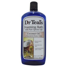 Dr Teal's Coconut Oil Foaming Bath, 34 Ounce