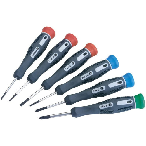 Draper Draper Expert 78924 6-Piece Soft-Grip Precision Screwdriver Set
