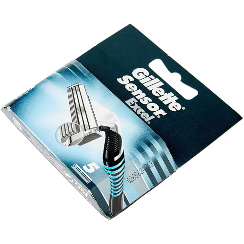 Gillette Gillette 97302251 Sensor Charging Excel, Pack of 5 Blades 2