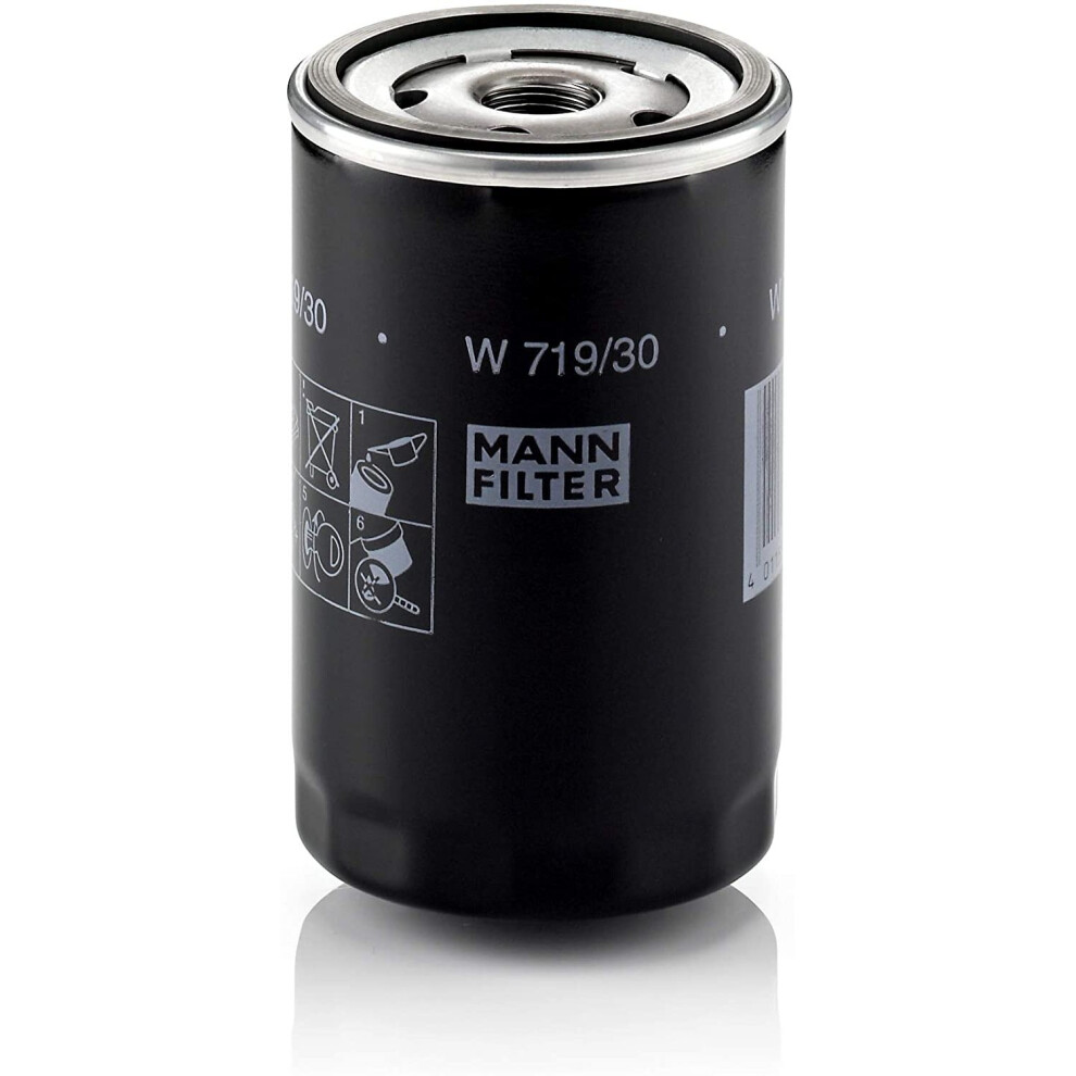 Original Mann-Filter Oil Filter W 719/30 Â For Passenger Cars And Utility Vehicles 5054000642451
