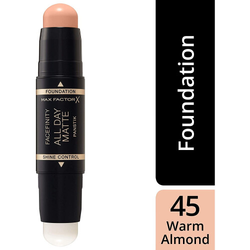 Max Factor Max Factor Facefinity Matte Panstick Foundation/Shine Control - 45 Warm Almond 1