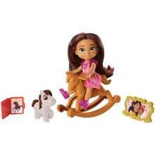 Mattel Spirit Untamed Jonge Lucky Pop (ca. 10 cm), 5 Beweegbare Gewrichten & Verhaalaccessoires