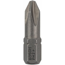Kruiskop bit - BOSCH - PH2 - Set van 5 - Max Grip - TIN-coating - Extra hard
