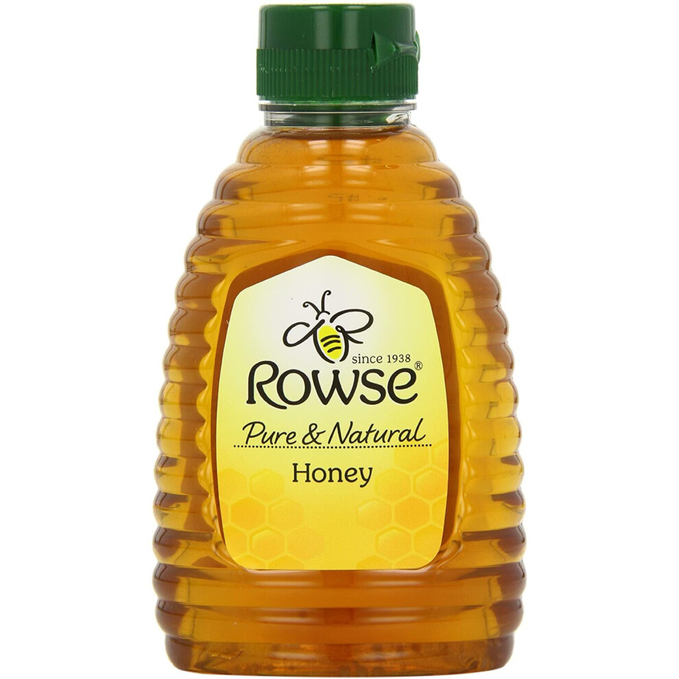 Rowse Squeezable Everyday Honey 340 g (Pack of 6)