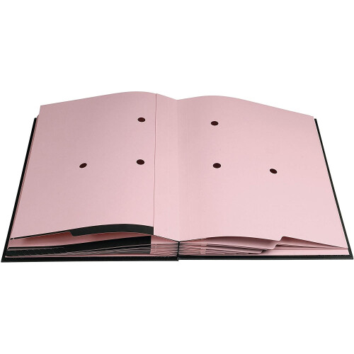 Exacompta Signature Book, A4, 20 Compartments - Black 2