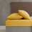 Catherine Lansfield Catherine Lansfield Easy Iron Percale Double Extra Deep Fitted Sheet Ochre 2