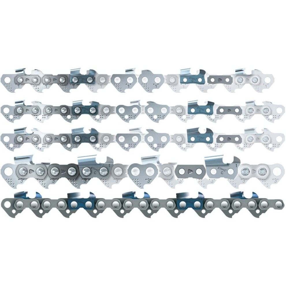 Stihl, 36360000044, Replacement Chain, Picco Micro, 63PM3, Number, 3636/44, Length: 30 cm, 1.3 mm
