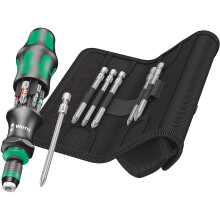 Wera 05051017001 Juego de puntas de 13 piezas 1/4 (6.3 mm) con portapuntas | PUNTA DE DESTORNILLADOR - SOCKET DE DESTORNILLADOR
