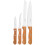 4 Pcs. Kitchen Knives Set 1