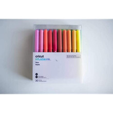 Marker - Cricut - Infusible Ink - Feine Spitze 0,4 mm - 30 Stk. - Regenbogenfarben