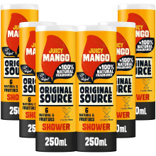 Original Source Mango Shower Gel, 6x250 ml