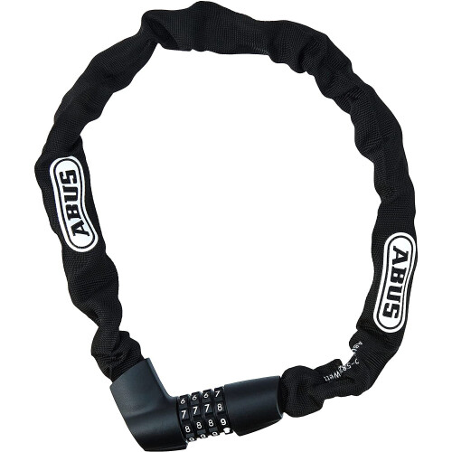 Abus ABUS Tresor 1385 - Hardened Steel Combination Chain Lock - ABUS-Security Level 7 - 110 cm - Black