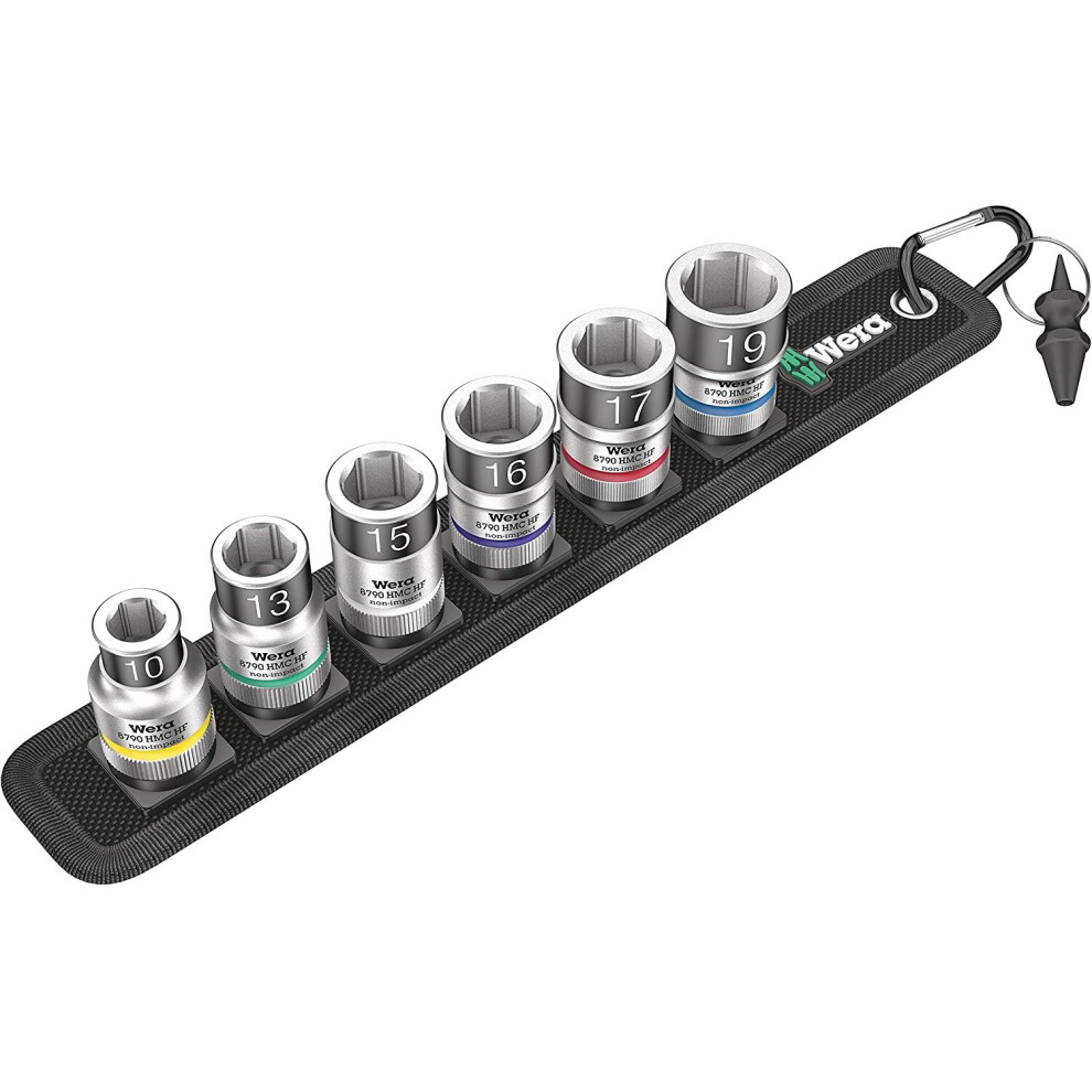 Wera Belt C 1 Zyklop holding function socket set, 1/2" drive, 7pc , 05003995001
