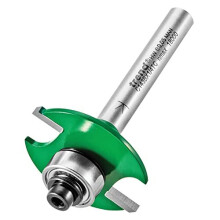 Trend C143BX1/4TC Craft Pro 1/4" Shank One Piece Slotting Router Cutter Bit-C143BX1/4TC-Diameter 31.8mm Cutting Length 2mm Bearing 9.5mm Tungsten