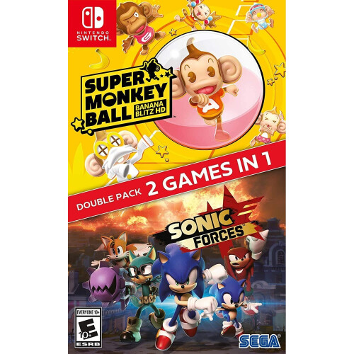 Sonic Forces + Super Monkey Ball: Banana Blitz HD Double Pack Nintendo Switch Game (#)