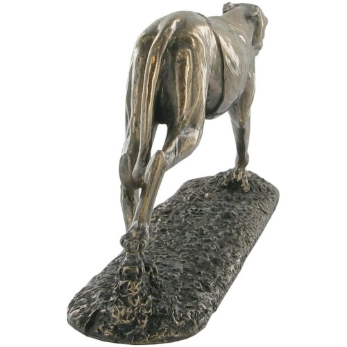 Single Greyhound Cold Cast Bronze Sculpture 8cm 1