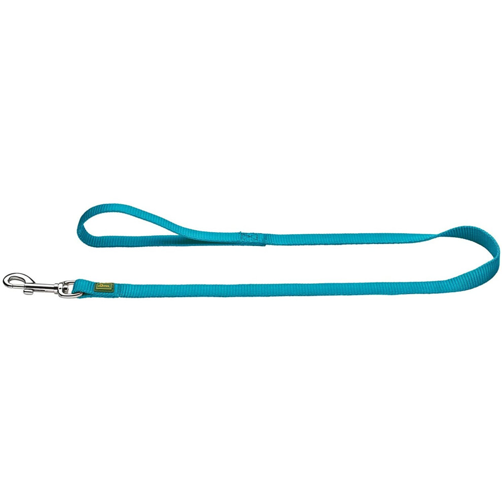 HUNTER Nylon Lead Rope, 10 x 110 cm, Small, Teal Blue