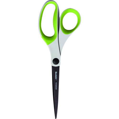 Scotch Scotch 20 cm Titanium Scissors - White/Green 1