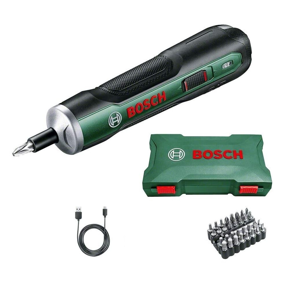 Bosch 06039C6070 PushDrive Cordless Screwdriver, 3.8 cm*18.2 cm*3.8 cm