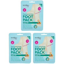 Derma V10 Argan Oil Deep Moisturising Foot Pack - Pack of 3