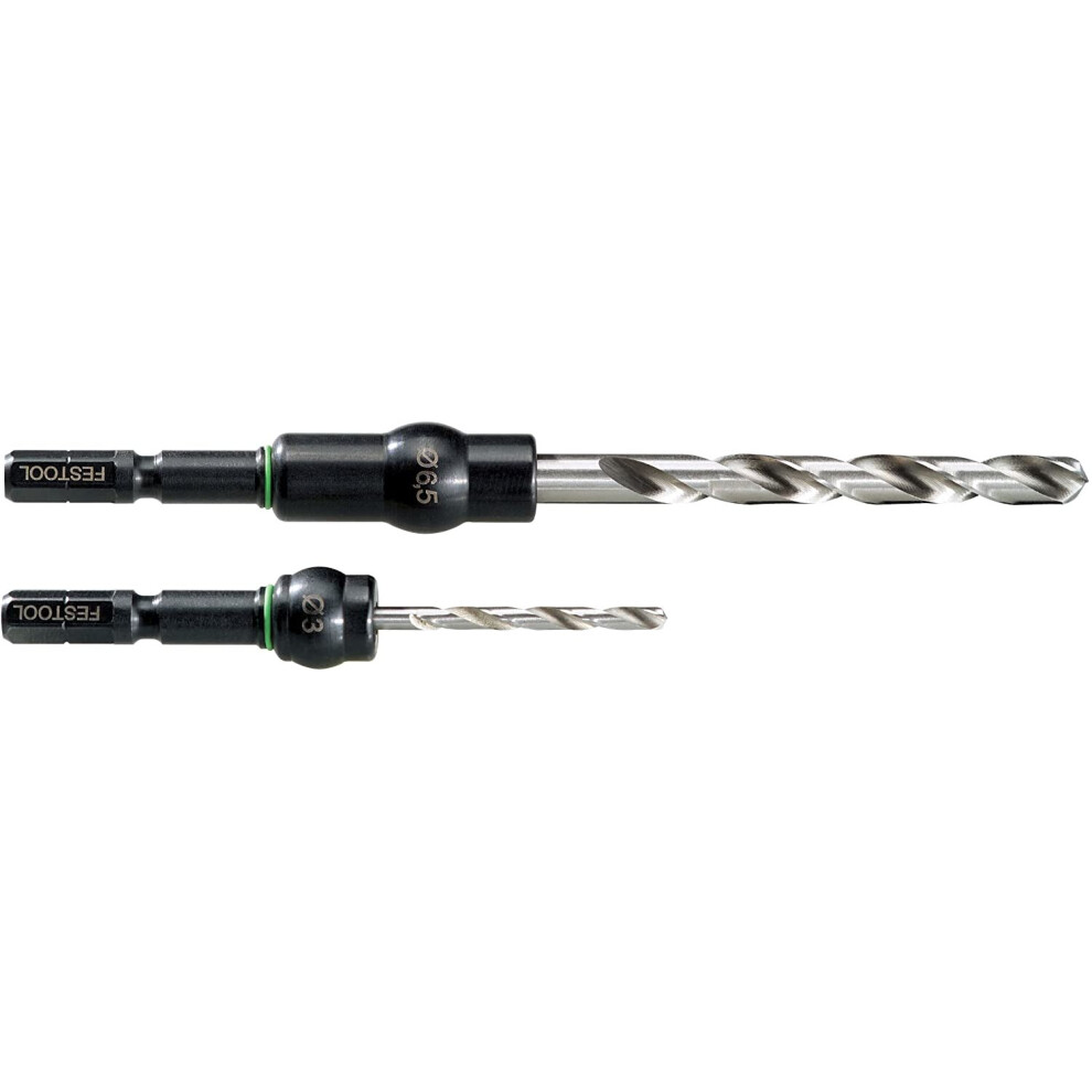 Festool 493423 Spiral Drill Bit HSS D 4/43 CE/M-Set, Silver