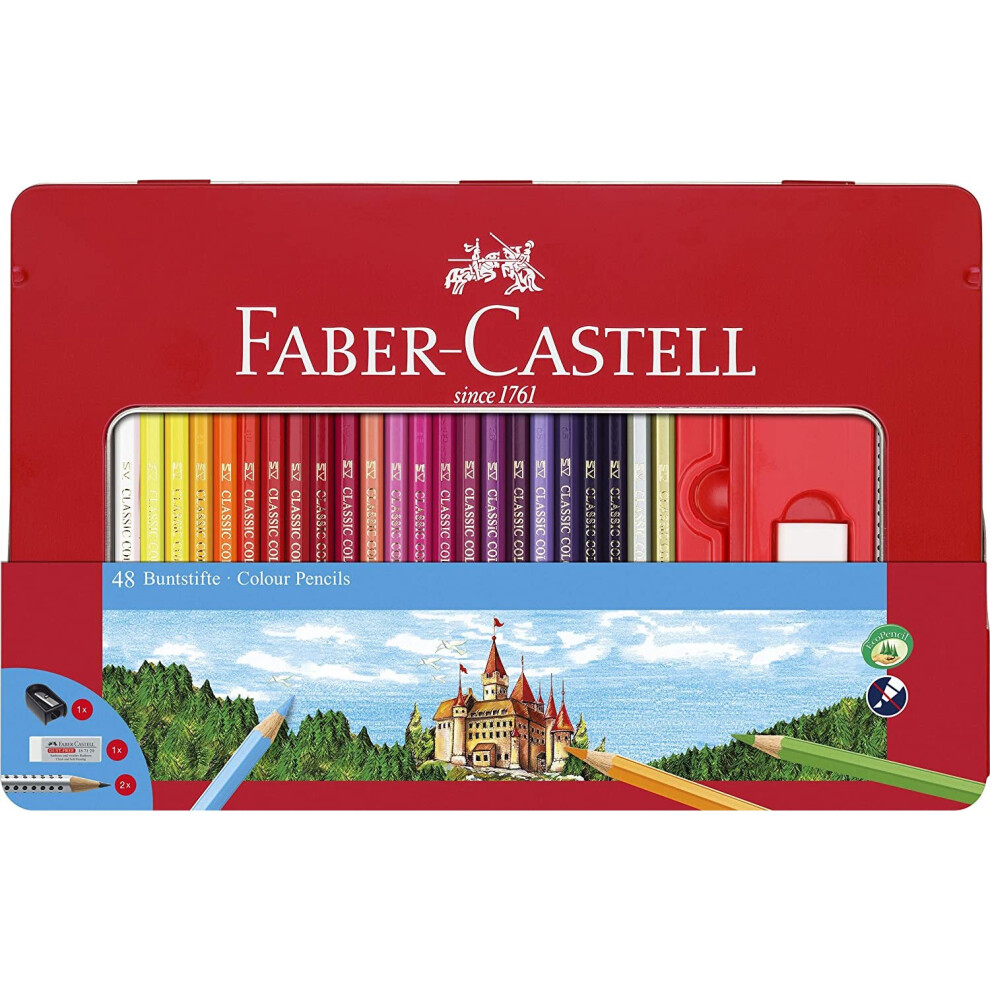Faber-Castell 115886 Hexagonal Colour Pencil (Pack Of 36)