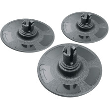 Bosch Home and Garden 2609256F54 Bosch Professional 3 Stück Schleifteller (Ø 38 mm, Zubehör Exzenterschleifer) Pack of 3 Sanding Discs (Diameter,