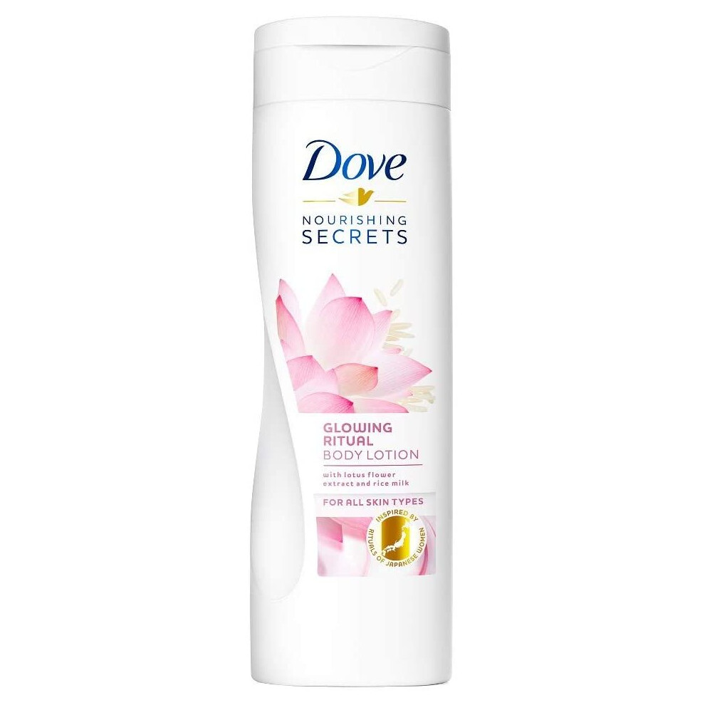 Dove 250ml B/Ltn Lotus Flwer & Rice Milk