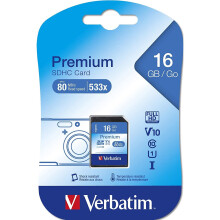 Verbatim 43962 16GB SecureDigital Class 10 SDHC Card
