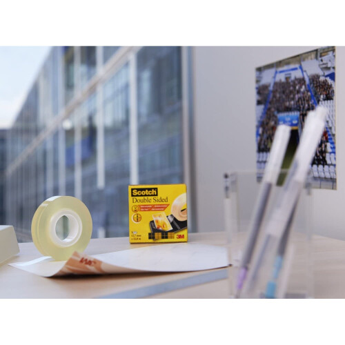Scotch Scotch Double-Sided Tape, 19mm x 33m, 1 Roll 1