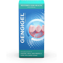 Gengigel Mouthrinse 300 ml – Natural gum healing, reduces inflammation, treats ulcers & dry mouth (Pack of 1)