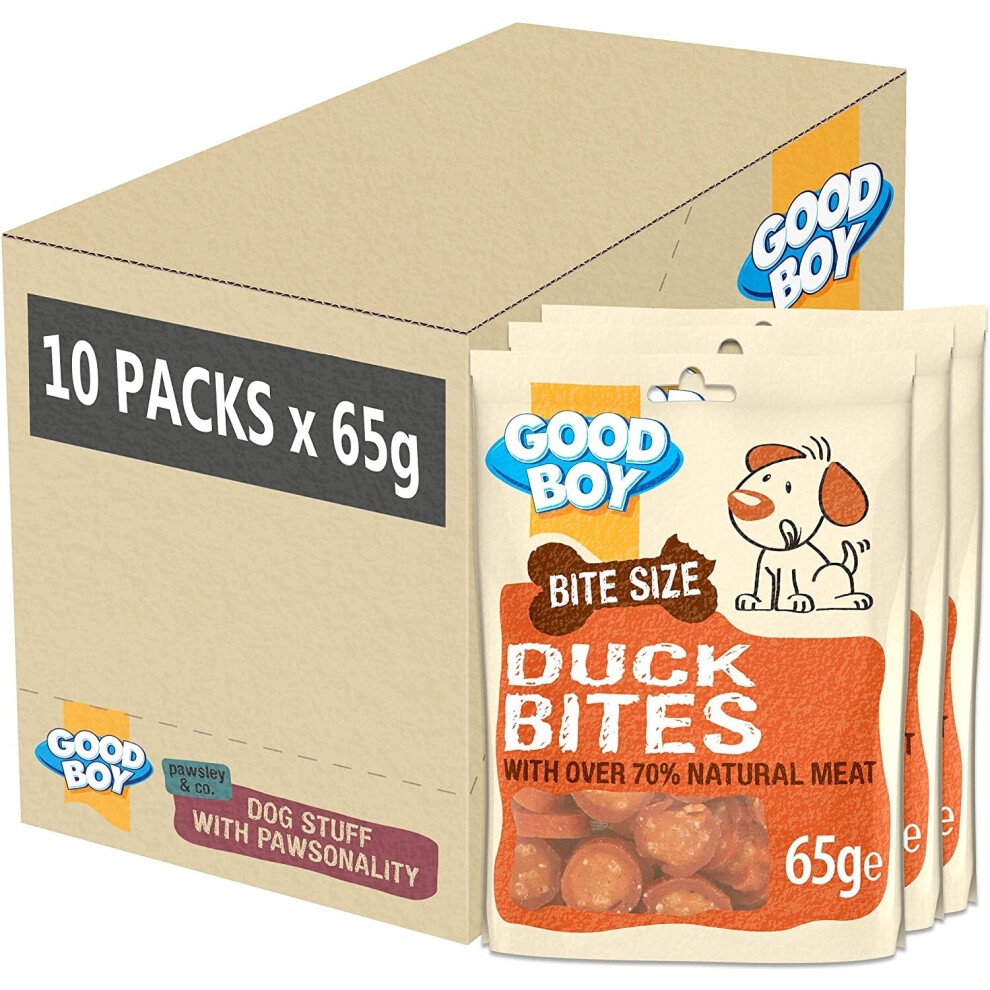 Good Boy Deli Bites Duck, Pack of 10
